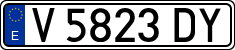 License plates of Spain, 1971 year series