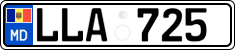 License plate of Moldova, Cars (2015)