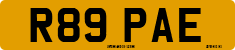 License plate of the United Kingdom, 1983 year system