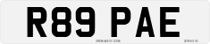 License plate of the United Kingdom, 1983 year system