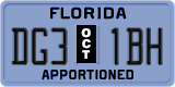Florida, Apportioned (A12 34B)