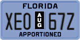 Florida, Apportioned (A12 34B)
