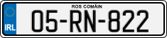 License plate of Ireland, Regular plates