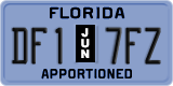 Florida, Apportioned (A12 34B)