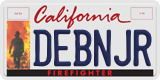 California, Vanity Plates