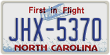 North Carolina, ABC-1234