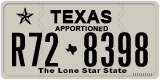Texas, Apportioned vehicles (2012) (A12-3456)
