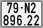 License plate of Vietnam, Motorcycles