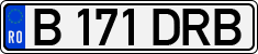 License plate of Romania, Regular plates