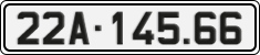 License plate of Vietnam, Cars