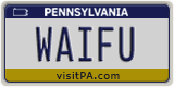 Pennsylvania, Vanity Plates