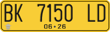 License plate of Indonesia, Commercial vehicles
