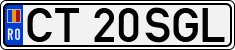 License plate of Romania, Regular plates