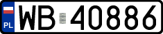 License plates of Poland, Regular car plates