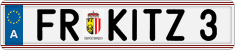 License plate of Austria, Vanity Plates