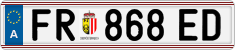 License plate of Austria, Regular plates