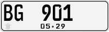 License plate of Indonesia, Regular plates