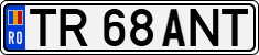 License plate of Romania, Regular plates