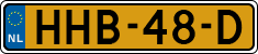 License plate of the Netherlands, Cars