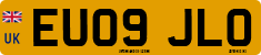 License plate of the United Kingdom, 2001 year system