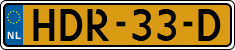 License plate of the Netherlands, Cars