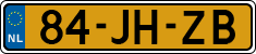 License plate of the Netherlands, Cars