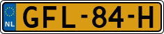 License plate of the Netherlands, Cars