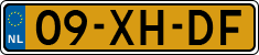 License plate of the Netherlands, Cars