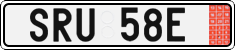 License plate of the Czech Republic, Export transit plates