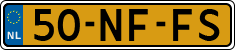 License plate of the Netherlands, Cars