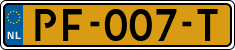 License plate of the Netherlands, Cars