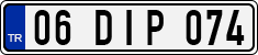 License plate of Turkey, Regular plates