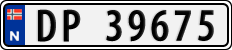 License plate of Norway, Cars