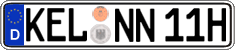 German license plate, Plates for oldtimers (type 