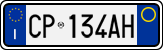License plate of Italy, Cars (1994 year series)