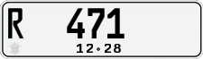 License plate of Indonesia, Regular plates