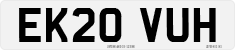 License plate of the United Kingdom, 2001 year system
