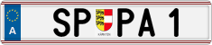 License plate of Austria, Vanity Plates