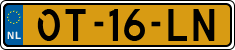License plate of the Netherlands, Semi-trailers
