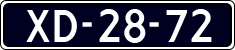 License plate of the Netherlands, Cars