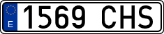 License plates of Spain, Ordinary (2000)