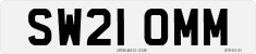 License plate of the United Kingdom, 2001 year system