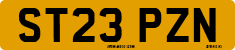 License plate of the United Kingdom, 2001 year system