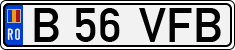 License plate of Romania, Regular plates
