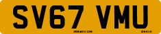 License plate of the United Kingdom, 2001 year system