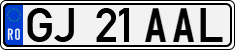 License plate of Romania, Regular plates