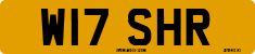 License plate of the United Kingdom, 1983 year system