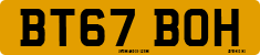 License plate of the United Kingdom, 2001 year system