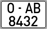 License plates of Spain, 1971 year series