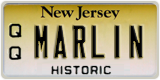 New Jersey, Vanity Plates